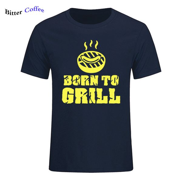 

summer new pure hip hop born to grill bbq boy barbecue novelty design camiseta printing plus size sport hooded sweatshirt hoodie men t shirt