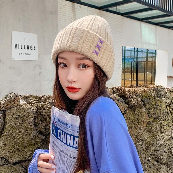 

женские зимние hat трикотажная шерсть beanie женщины моды skullies повседневный открытый маски лыжные шапки толстые теплые шапки для женщин, Blue;gray