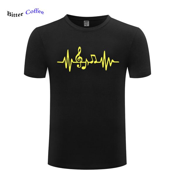

музыка heart beat музыкальная нота tee смешной графический дизайн tops удобный повседневный concert eu размер спорта толстовка с капюшоном т