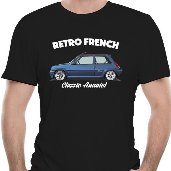 

super fashion renault 5 gt turbo retro french classic car custom shirts sbz1039 hoodie designers t shirts sweatshirt