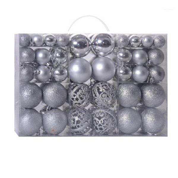 

party decoration christmas ball 100pcs tree hanging glitter ornament balls pack of (100pcs) wedding decorations1