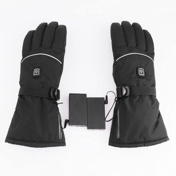 

waterproof winter ski gloves battery powered heated warmer gloves for motorcycle hunting riding skiing