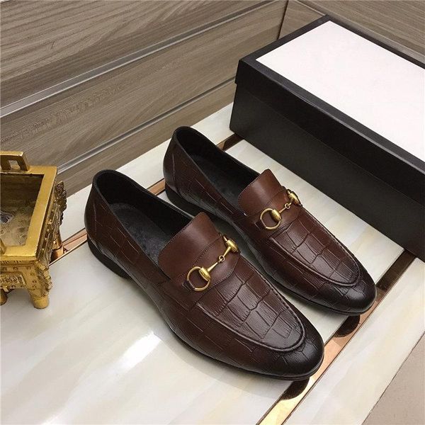 

md men fashion suede leather loafers mens printed embroidery driving party flats men's moccasins oxfords casual shoes 11, Black