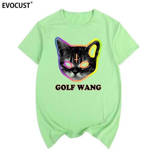

cat golfed ван тайлер создатель ofwgkta skate лето футболки хлопок мужчины футболка новый женский tee спорт толстовка с капюшоном толстовка