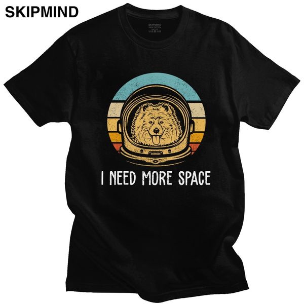 

kawaii humor astronaut samoyed tshirt short sleeved space russia dog lover t shirt summer slim fit tee sport hooded sweatshirt hoodie