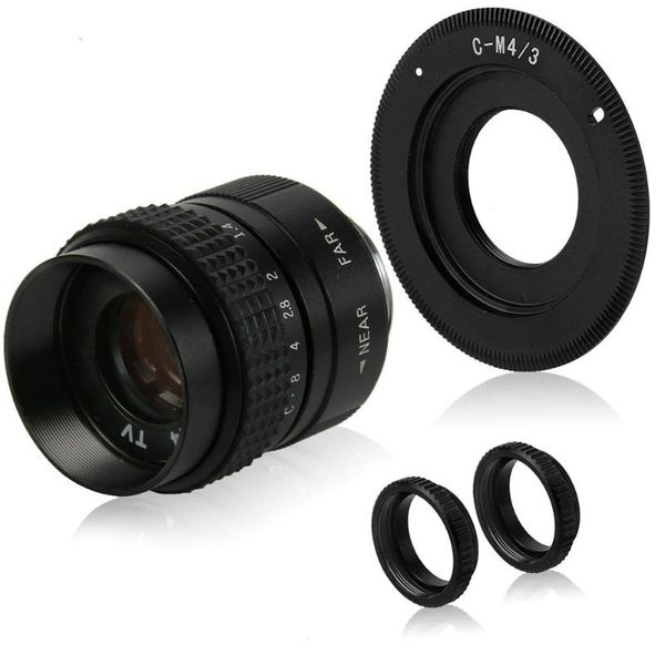 

cctv 25mm f1.4 easy install adjustable metal accessories c mount manual focusing parts practical tv movie clear home camera lens