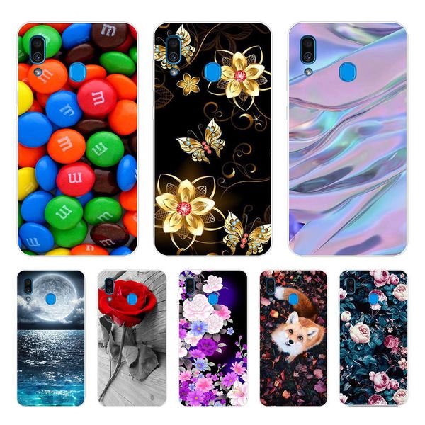 

qasamsung galaxy a20 a30 luxury tpu sheath, samsung a20 30 soft silicon embossed sheathlk