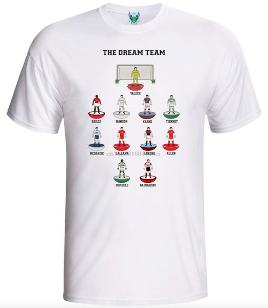 

personalised subbuteo style dream team pick your own players and kit women fashion sport hooded sweatshirt hoodie t shirt