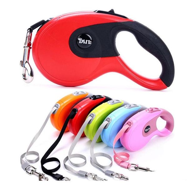 

3m portable retractable dog leash dog cat walk lead leashes rope pet supplies shipping via vwrxk