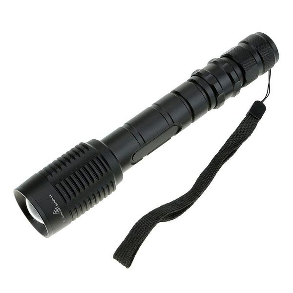 

5000lm xm-l t6 led zoom super bright torch 18650 bicycle bike light