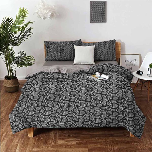 

leaf paisley classic oriental with victorian effects iranian motifbedding 3-piece set