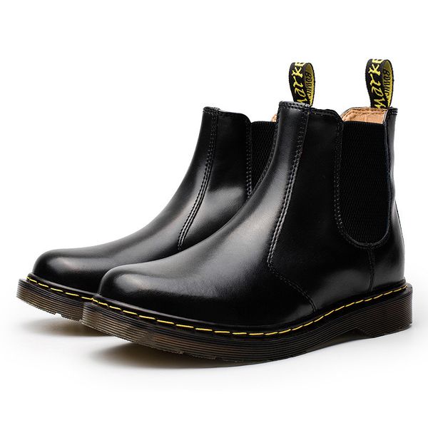 

leather boots for men zq2b, Black