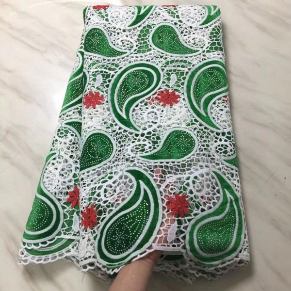 

5yards/pc green velvet fabric and white african milk silk lace embroidery french mesh lace fabric with stones bm15-1, Pink;blue