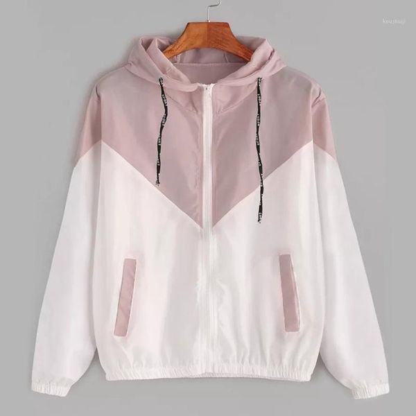 

2019 fall winter new arrival zipper coat hip hop sportswear tracksuits youth long sleeve clothes style casual jacket women1, Black;brown