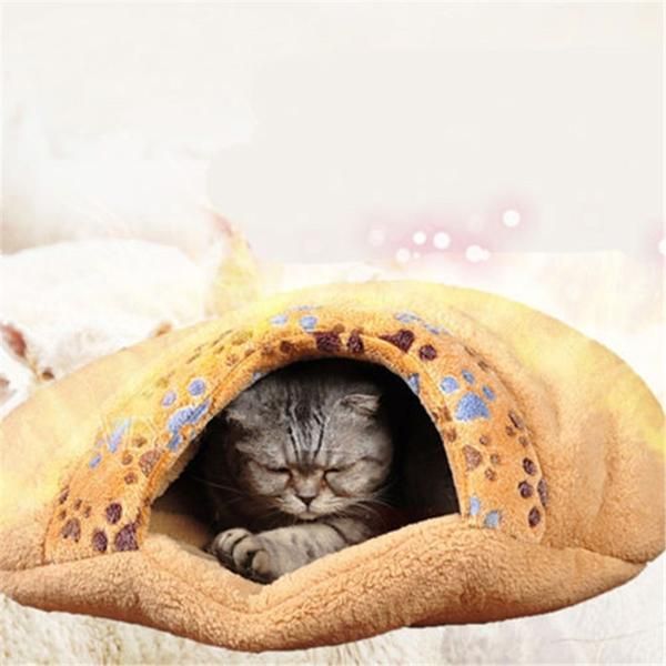 

cat beds & furniture lovely warm house soft kitten sleeping bag cute bed cave