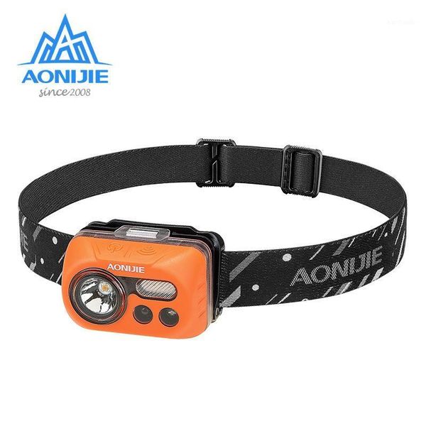 

bike lights aonijie waterproof sensitive led headlight headlamp sensor light for running fishing camping hiking cycling1