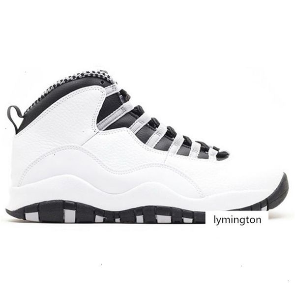 

mens cement tinker westbrook jumpman 10 basketball shoes i'm back 10s men sports sneakers chicago bobcats racer blue size -13, Black