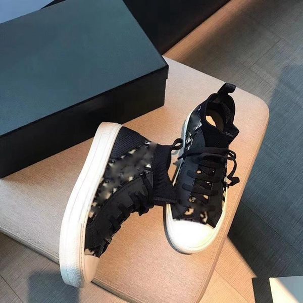 

2021 new style canvas shoes ladies ladies low-canvas embossed microfiber printed sneakers sandals, Black