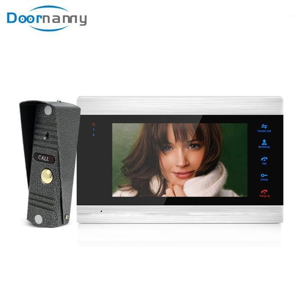 

doornanny video intercom system for home apartments 4 wires video doorbell doorphone 110°wild angle 1200tvl analog interco1
