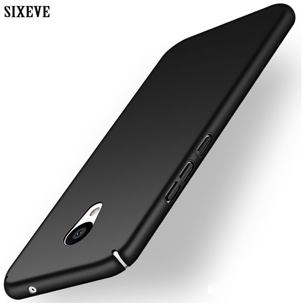

sixeve 360 полный случай телефона m5s m3 m5 / m6 примечание жесткий пластик матовый черный чехол для meizu u10 u20 корпус