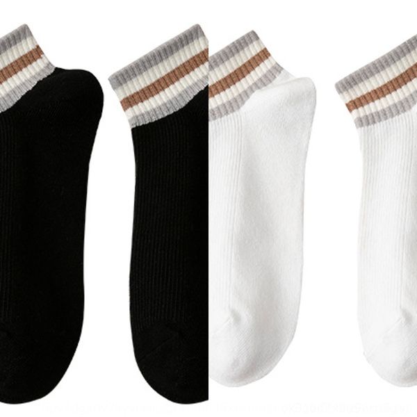 

vygzs sports shoes boat socksautumn and winter trendy men's boat low-cotton sneakers socks zufuk breathable men's socks thin, Black