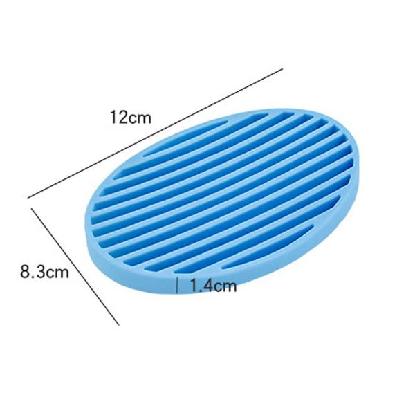 

colorful sile flexible soap dish plate tray drain ovaled portable soap dishes kitchen bathroom tools storage holder soapbox q jlltpp