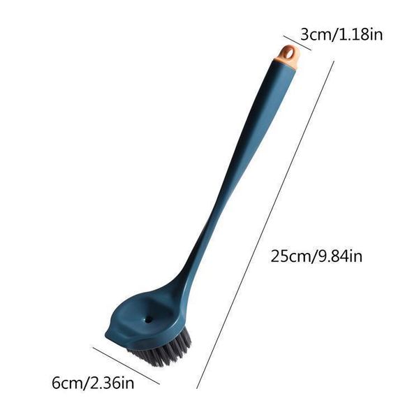 

kitchen cleaning brush pot cleaner long handle dish bowl pot washing brush with liquid dispenser home kitchen cleaning tools h bbycas