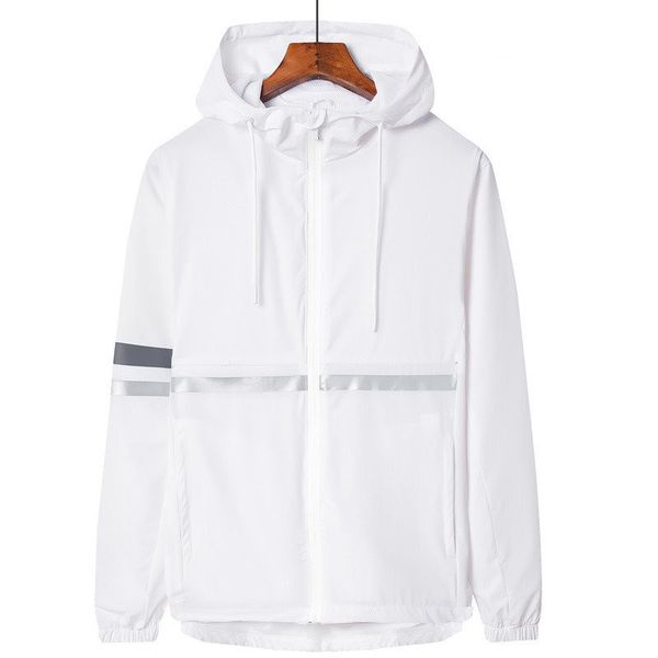 

mens women jackets good qualit100% cotton long sleeve zipper casual slim asian size regular white black he1ngdang tgdhgdfb, Black;brown