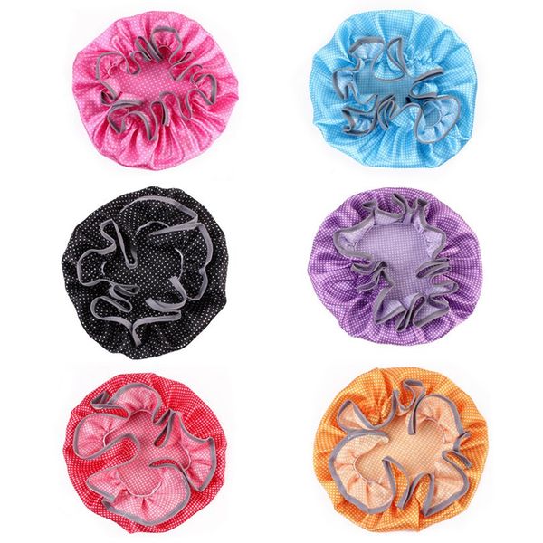 Cuffie per la doccia per bambini Lavare i capelli Cappelli da bagno per bambini Scudo Protezione per le orecchie impermeabile Protezione per shampoo per bambini Cappello con fascia elastica Boy Girl TD208