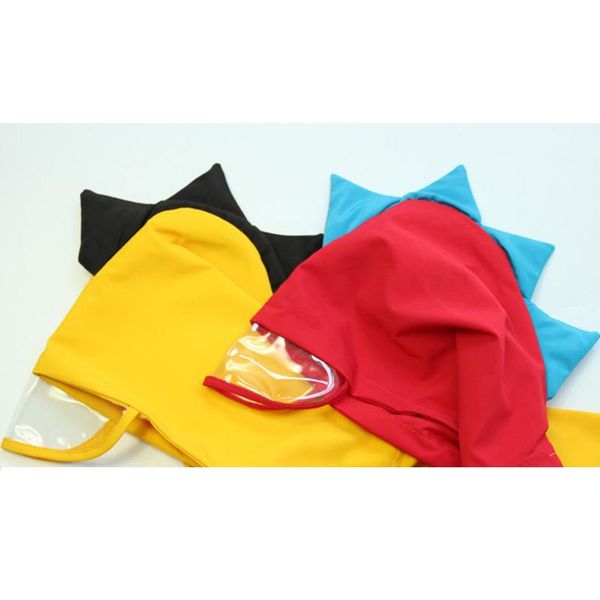 

safebet cute dinosaur raincoat outdoor kids rainwear children raincoats student poncho folding rain cover pvc hiking ponchos bbysaq bdehome