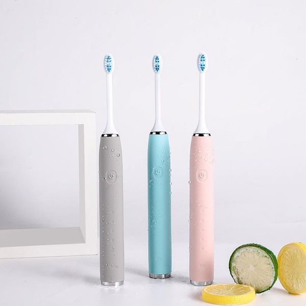 

smart electric toothbrush rechargeable ultrasonic washable electronic whitening waterproof teeth brush head replaceable1