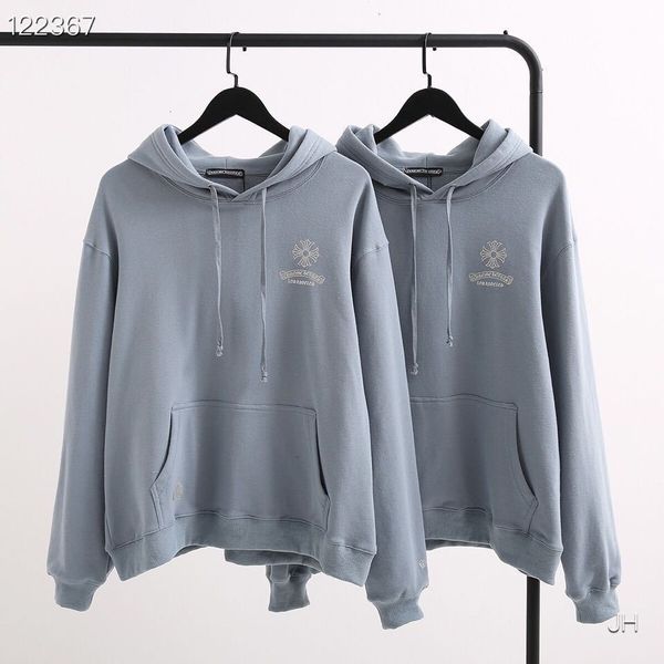

selling new ch crow fashion casual men women's love smog blue sweater in autumn and winter 2020, Black