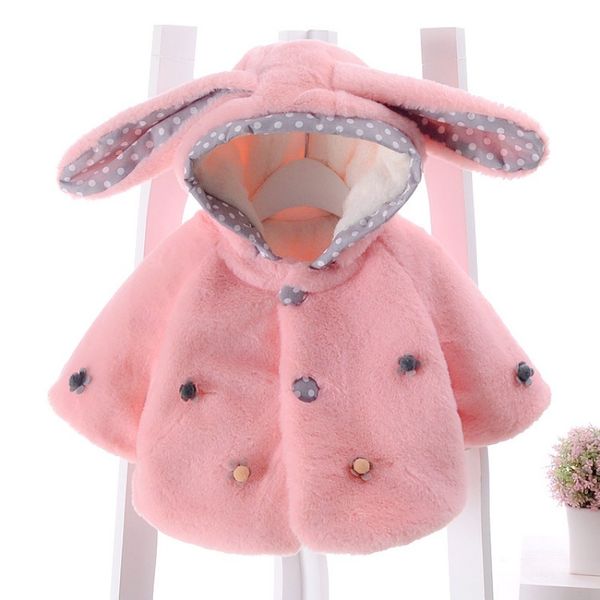 

infant 0-3t newborn baby girls coat new spring winter warm coat cloak toddler girl clothes jacket cute kids cartoon outerwear 1029, Blue;gray