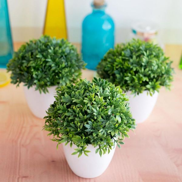 

1pc l garden decor bonsai artificial plants bonsai small tree pot plants fake flowers potted ornaments for home decoration
