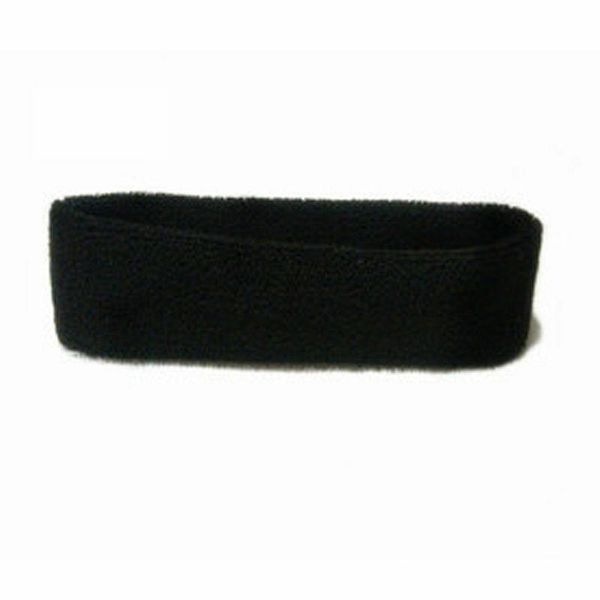 

sport cotton sweatband headband for men women yoga hairband gym stretch head bands sweatband strong elastic q sqcycp