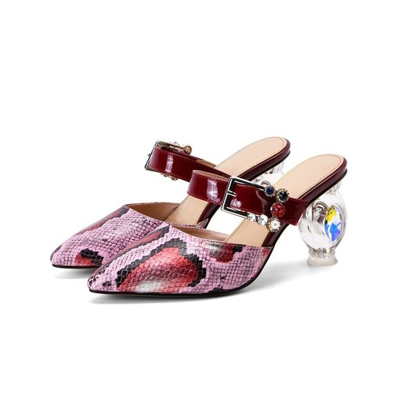

2021 new woman mujer sandals see wedge high heels gliding fashion women's shoes h1hl, Black