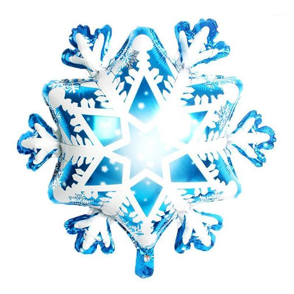 

party decoration 2021 christmas snowflake foil balloons noel decor balls for home navidad ball year gifts1