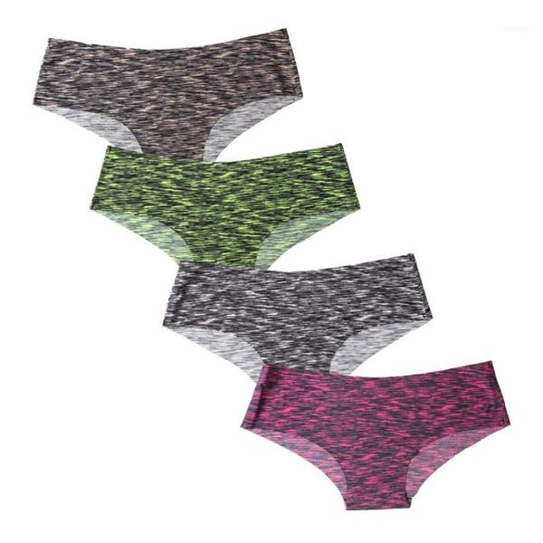 

4pcs/lot fashion women seamless ultra-thin panties bikini underwear women ics silk panties briefs tanga lingerie1, White;black