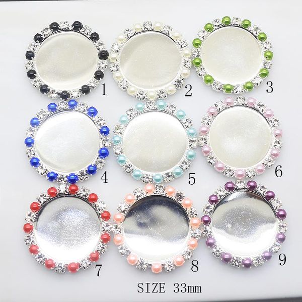 

zmasey asciption real 10 шт. / лот круглые серебряные жемчужные кнопки аксессуары фестиваль декор диаметр 3 м подходит для оптовых sqcsqv, Black