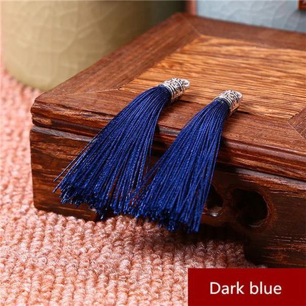 

20pcs color tassel fringe pendant diy material metal caps cord party tassel trim curtains decor accessories small tassels ribbon h wmtsan