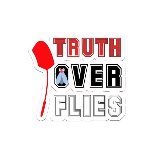 

truth over lies biden fly swatter debate sticker waterproof christmas decoration gxmb truth over sale wmtecb rimmer