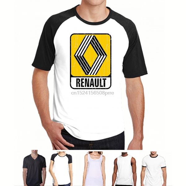 

100% cotton o-neck custom printed t-shirt classic car renault badge 1972 distressed women tshirts sport hooded sweatshirt hoodie