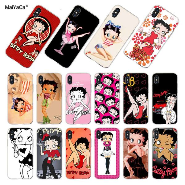

maiyaca vip cartoon transparent cover, betty boop cartoon soft cover