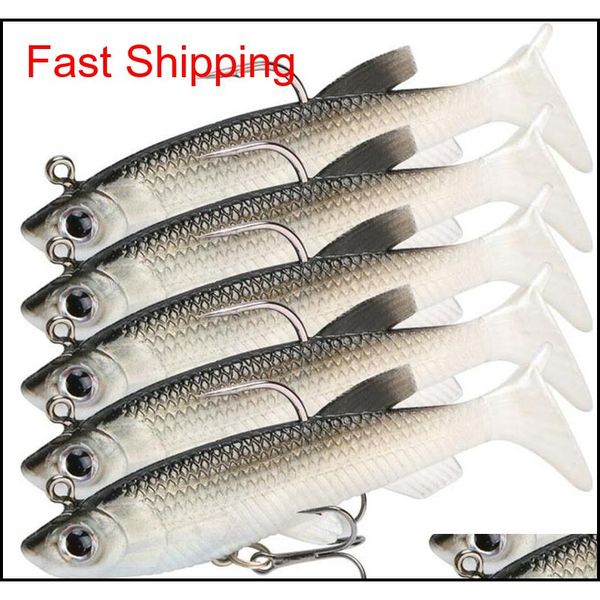 

1pcs 8cm 14g jigs fishing hooks fishhooks 6# hook soft baits & lures artificial bai qylcdm yhshop2010