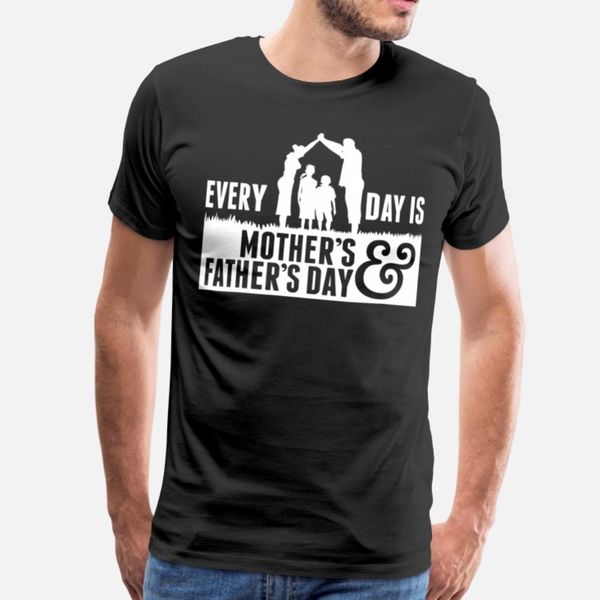 

every day is mothers and fathers day t shirt crewneck print white tracksuit hoodie sweatshirt