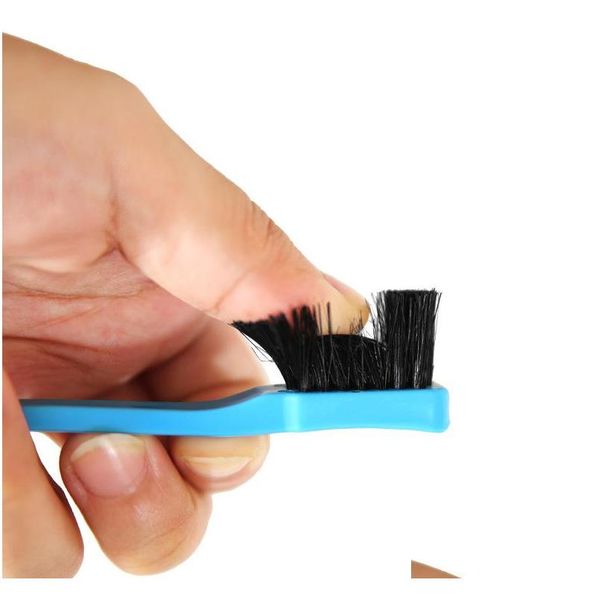 

beauty double side edge hair comb control hair brush for salon hair comb styling salon professional accessor qylkmr bdehair, Silver