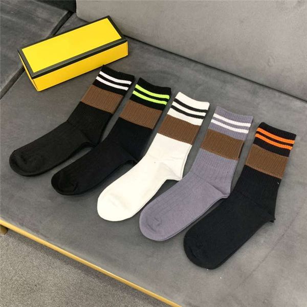 

womens girl socks red new year letters embroidery fashion solid color sport cotton breathable with 5 colors stocking socks with the box, Black;white