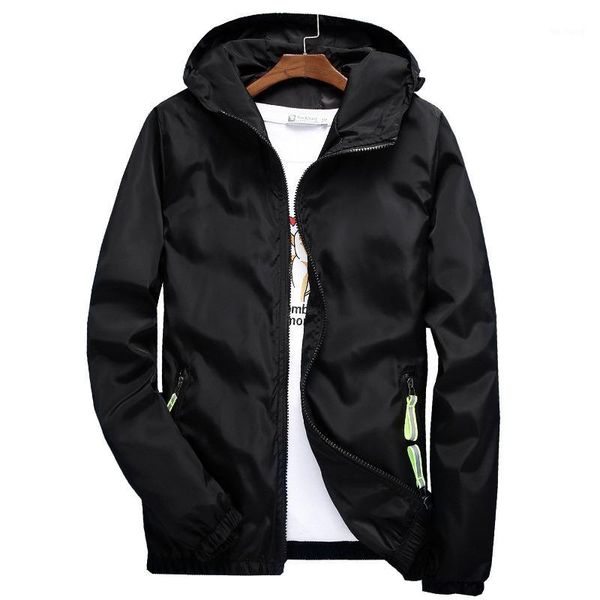 

new men's casual hooded bomber jacket spring autumn hip hop plus size windbreaker sportswear zipper jacket coat outwear 6xl 7xl1, Black;brown