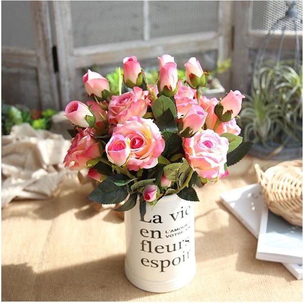 

artificial flower flannelette roses wedding products silk flower