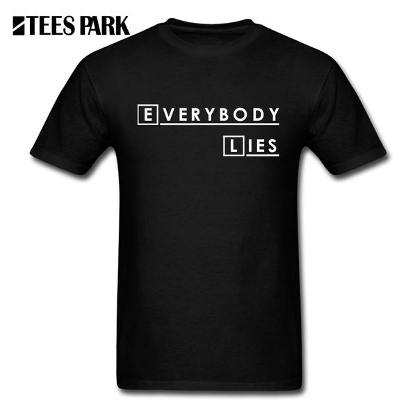 

t shirt design house md everybody lies hugh laurie дизайнер футболки человек natural с коротким рукавом футболки марка спорта толстовка с ка